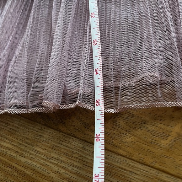 NEW Blush Pink Tulle Layered Maxi Skirt - One Size - Picture 10 of 10